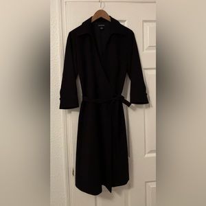 Ann Taylor black, wrap dress. Size 6.